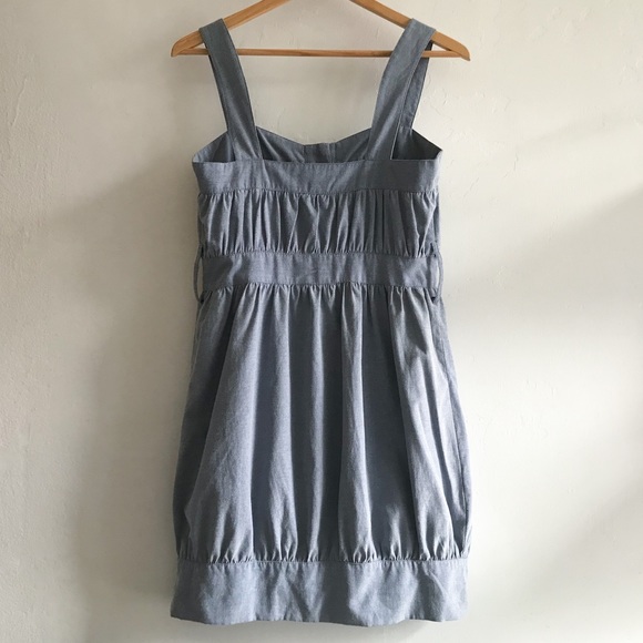 Oxford Circus Chambray Bubble Dress - Picture 4 of 7